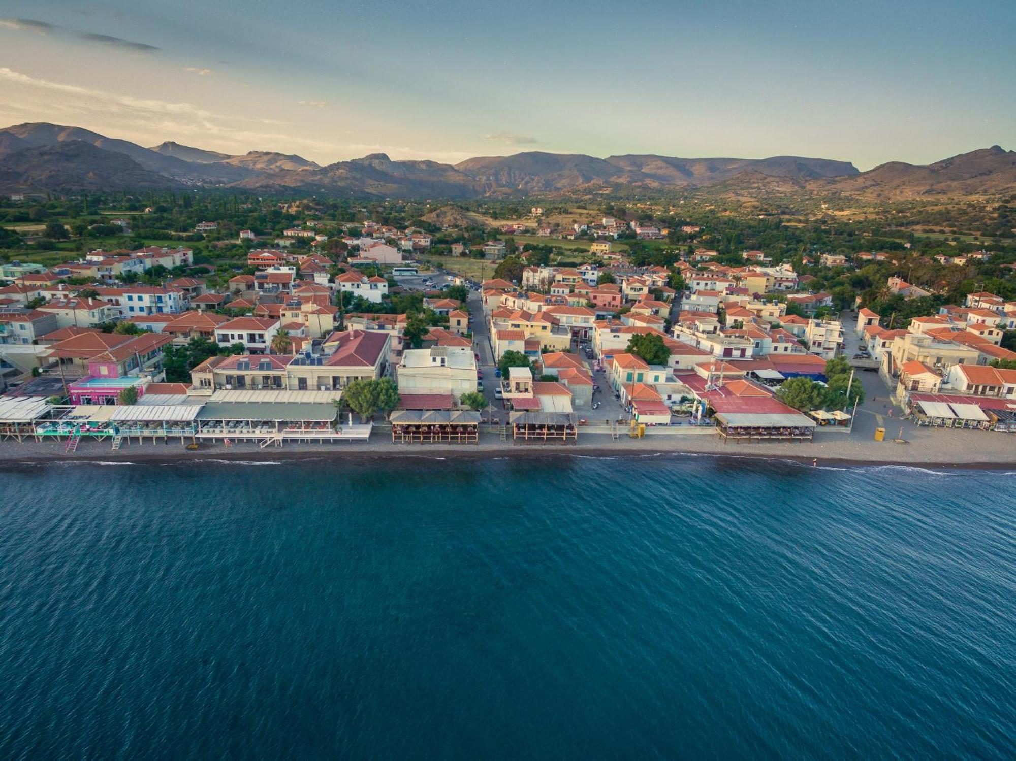 Galini Hotel Скала-Эресу Экстерьер фото